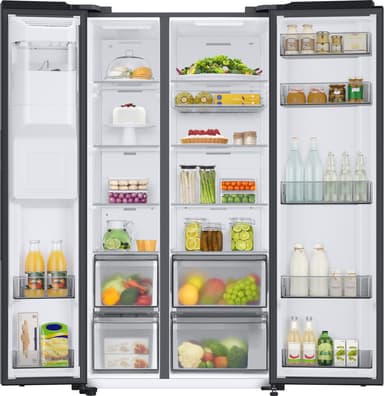 Samsung køle/fryseskab RS68A8831B1/EF (sort)