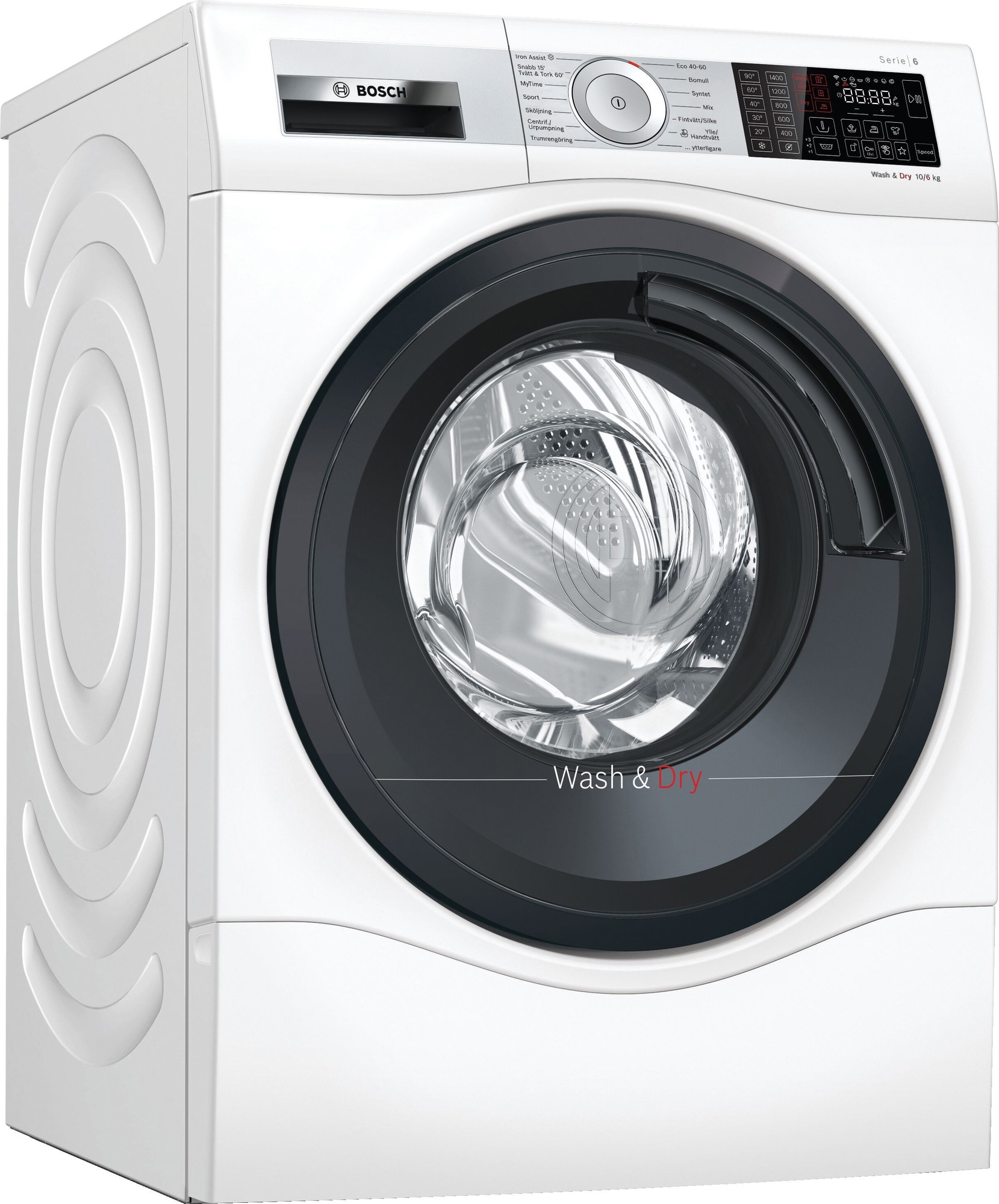 Bosch Serie 6 vaskemaskine/tørretumbler WDU8H541SN