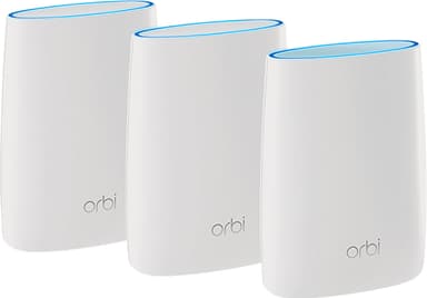Netgear Orbi RBK53S AC3000 tri-band mesh-sæt (3-pak)