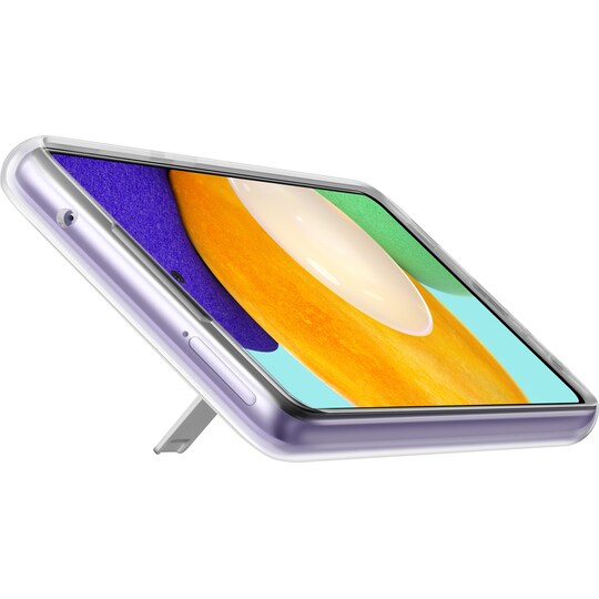 Samsung Galaxy A52 stående cover (gennemsigtig)