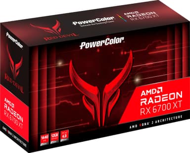 PowerColor Red Devil RX 6700XT 12 GB GDDR6 grafikkort