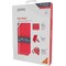 Gear4 D3O Orlando iPad 10.2 cover til børn (rød)
