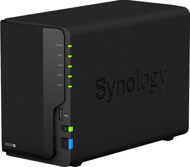 Synology DiskStation DS220+ 2-Bay, personligt NAS-system