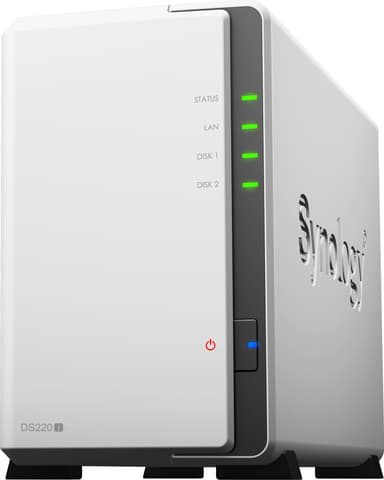 Synology DiskStation DS220j 2-Bay personligt NAS-system