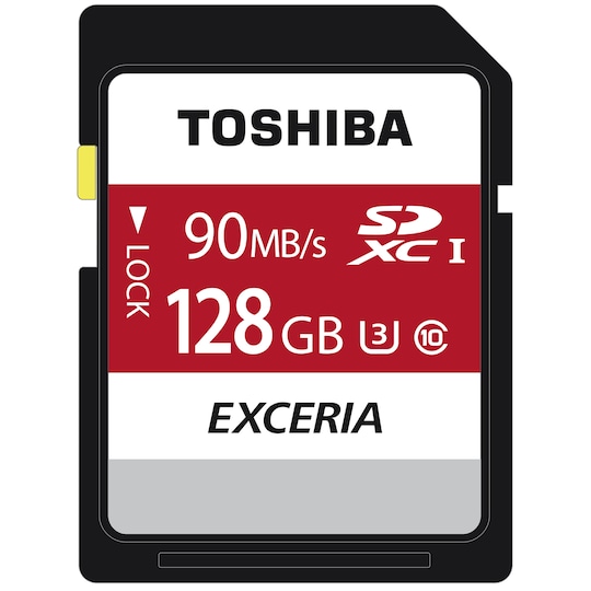 Toshiba Exceria N302 SDXC hukommelseskort 128 GB