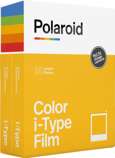 Polaroid I-type Color instant film 2-pak