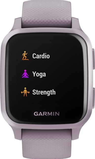 Garmin Venu Sq smartwatch (lavender purple)
