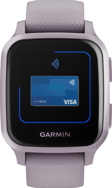 Garmin Venu Sq smartwatch (lavender purple)