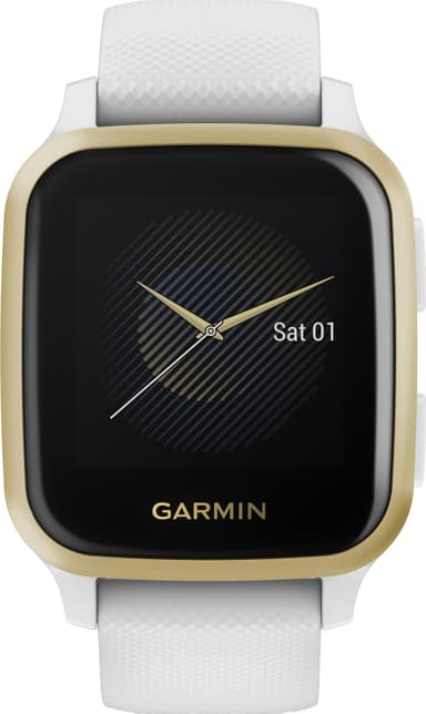 Garmin Venu Sq smartwatch (hvid/guld)