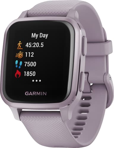 Garmin Venu Sq smartwatch (lavender purple)