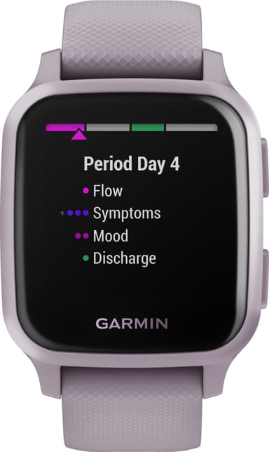Garmin Venu Sq smartwatch (lavender purple)
