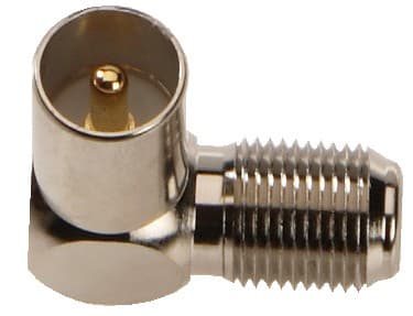 Triax antenneadapter F-hun til IEC-han - 2 stk