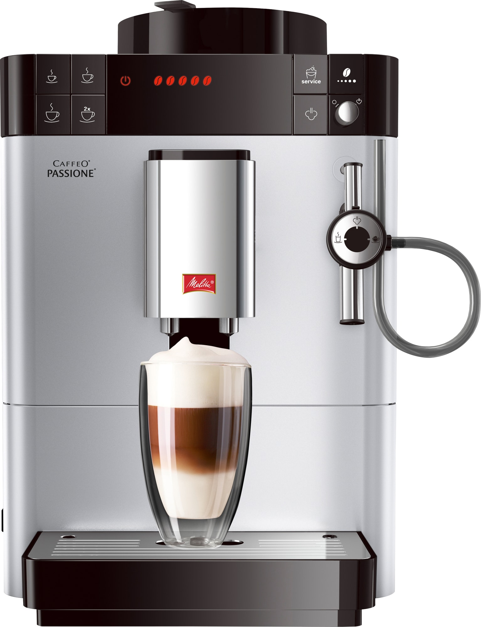 Melitta Cafeo Passione OT espressomaskine MEL21023 (sølv) thumbnail