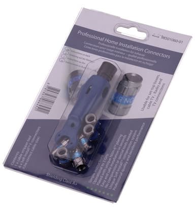 Triax DIY antennesæt med F-koka-stik 6/80/500