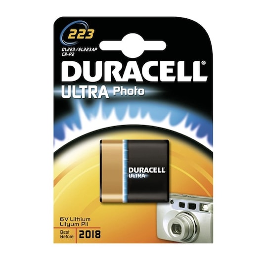 Duracell Ultra Photo batteri 223