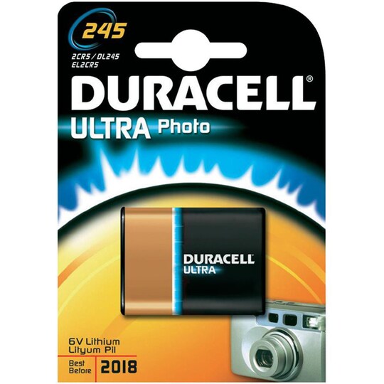 Duracell batteri Ultra Photo 245