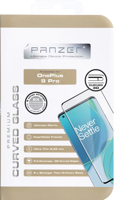 Panzer buet skærmbeskytter OnePlus 9 Pro