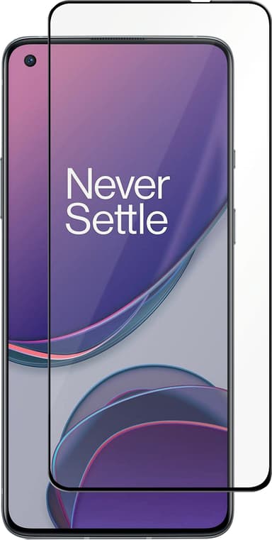 Panzer Full-Fit OnePlus 9 skærmbeskytter (sort)