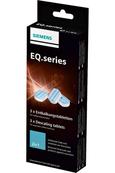 Siemens Espresso EQ Series afkalkningstabs TZ80002N