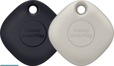 Samsung Galaxy SmartTag tracker 2pak (sort/oatmeal) Elgiganten
