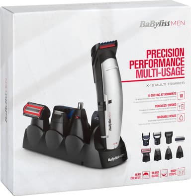 BaByliss X-10 W-Tech multitrimmer BAE837E