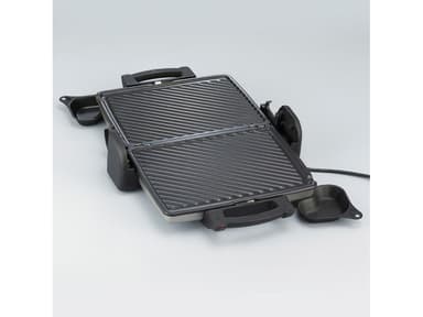Severin Kontaktgrill 1800 watt sort/sølv