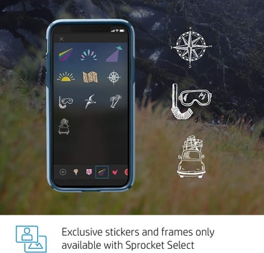 HP Sprocket Select Eclipse smartphoneprinter (grå) Elgiganten