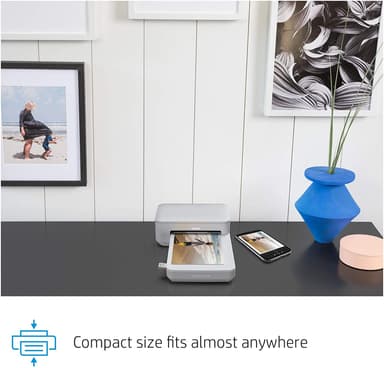 HP Sprocket Studio smartphone-printer (hvid)