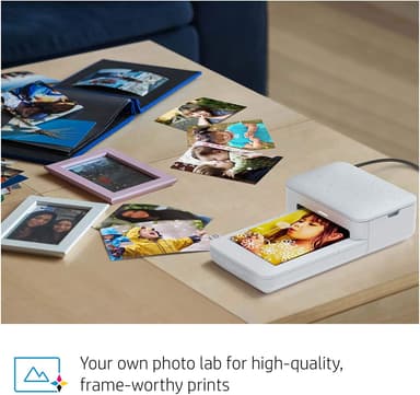 HP Sprocket Studio smartphone-printer (hvid)