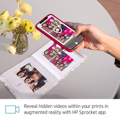 HP Sprocket Studio smartphone-printer (hvid)