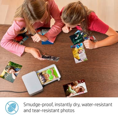 HP Sprocket Studio smartphone-printer (hvid)
