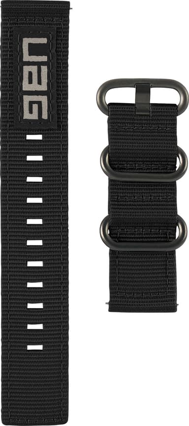 UAG Samsung Galaxy Watch 46 mm nato eco-rem (sort)