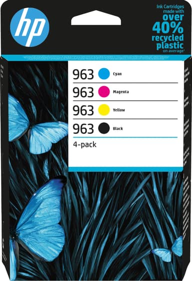 HP 963 blækpatroner kombo-pakke (CMYK)