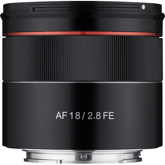 Samyang AF 18mm f/2,8 vidvinkelobjektiv til Sony FE