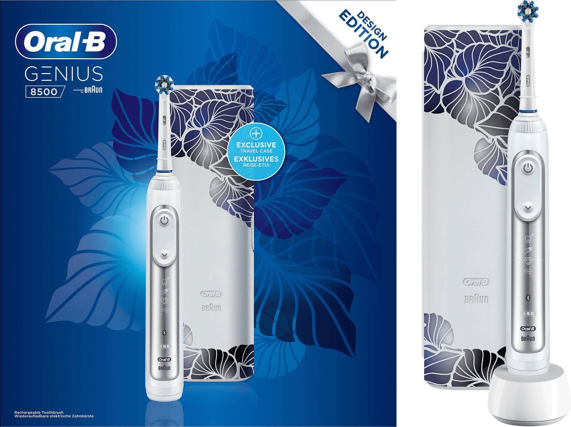 Oral-B Genius 8500 elektrisk tandbørste gavesæt GENIUS8500SI thumbnail