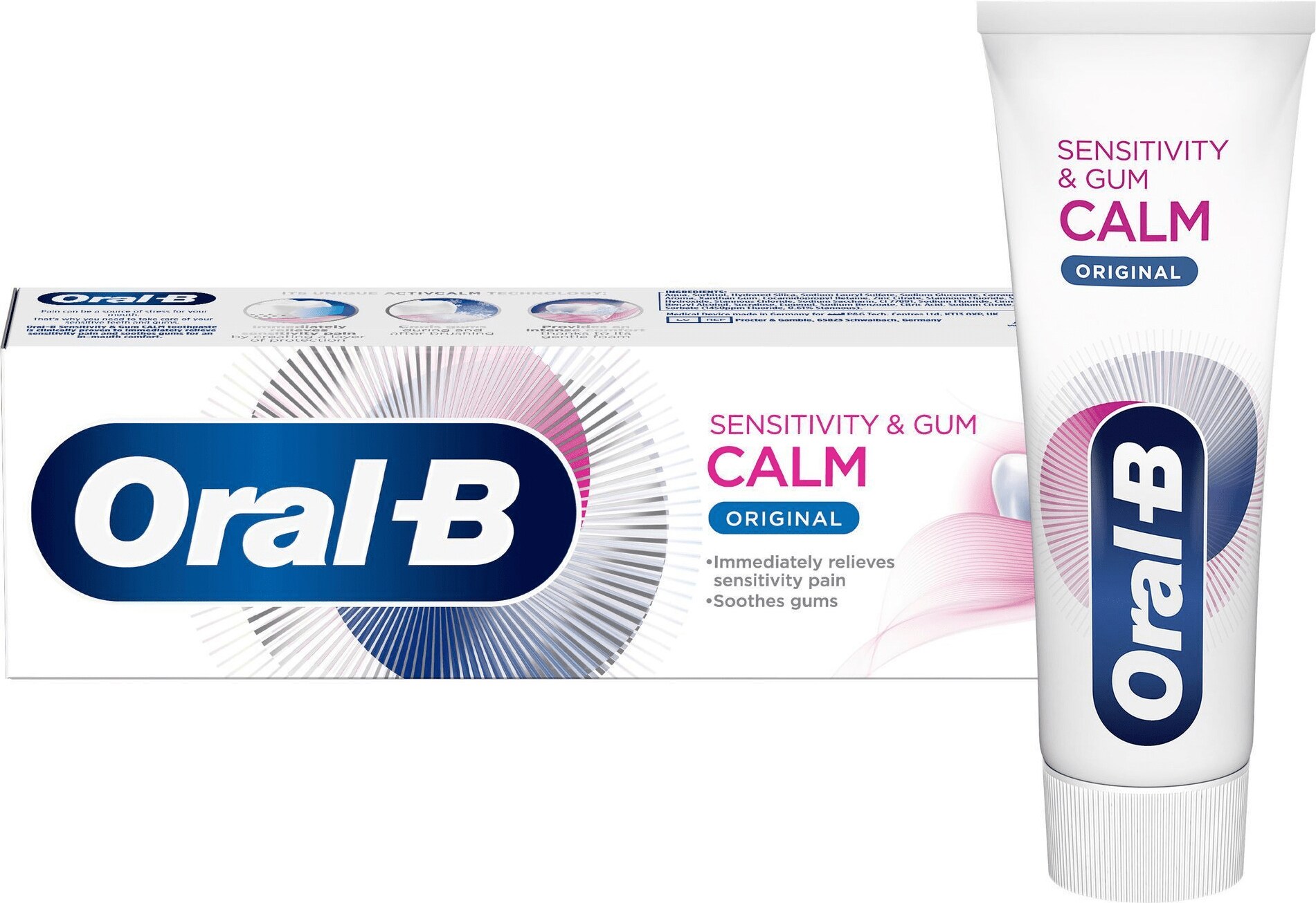 Oral-B Sensitive & Gum Calm tandpasta 489704 (original) thumbnail