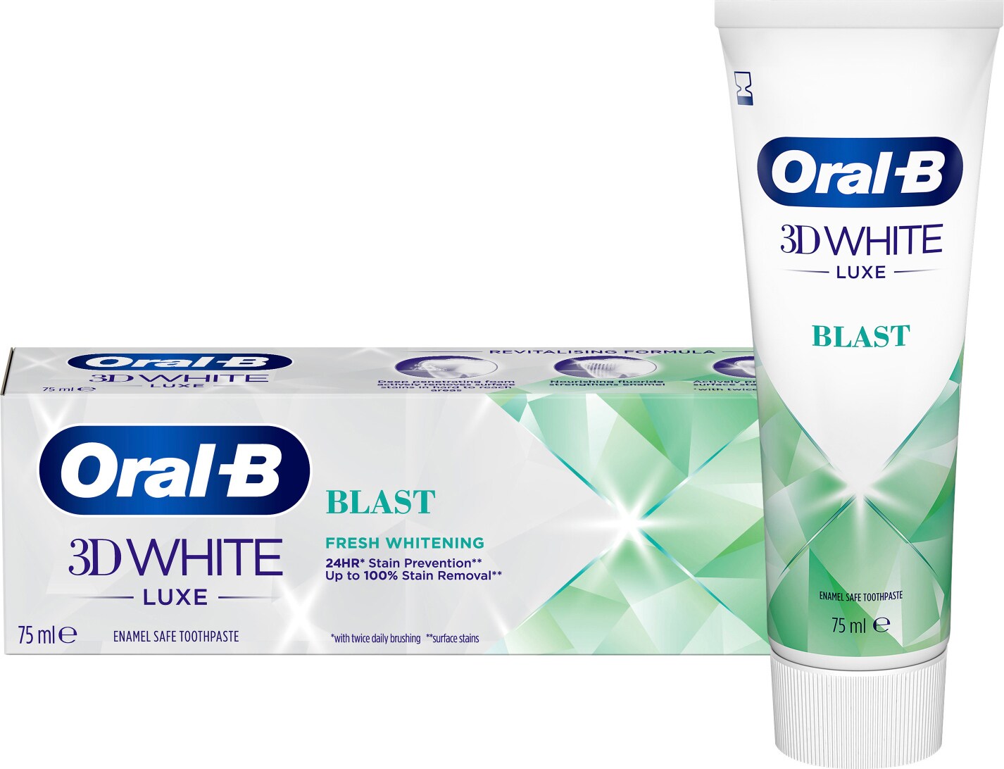Oral-B 3DWhite Luxe Blaste tandpasta 142722 thumbnail