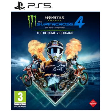 Monster Energy Supercross: The Official Videogame 4 (PlayStation 5)