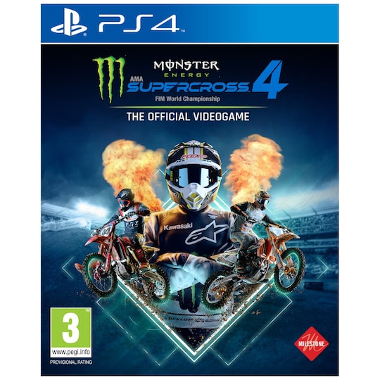 Monster Energy Supercross: The Official Videogame 4 (PlayStation 4)