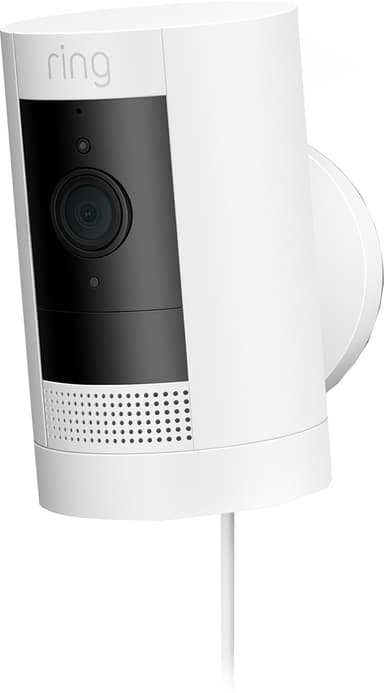 Ring Stick Up kablet sikkerhedskamera (hvid)