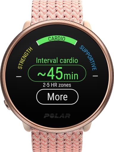 Polar Ignite 2 sportsur (pink/rose petal)