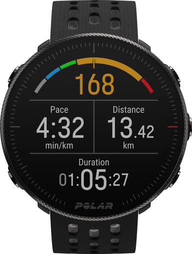 Polar Vantage M2 multisportsur (sort/grå)