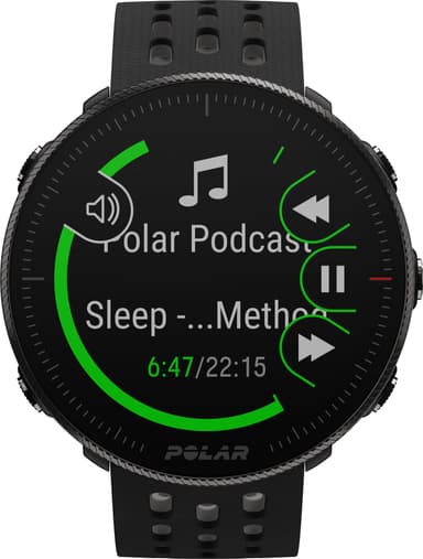 Polar Vantage M2 multisportsur (sort/grå)