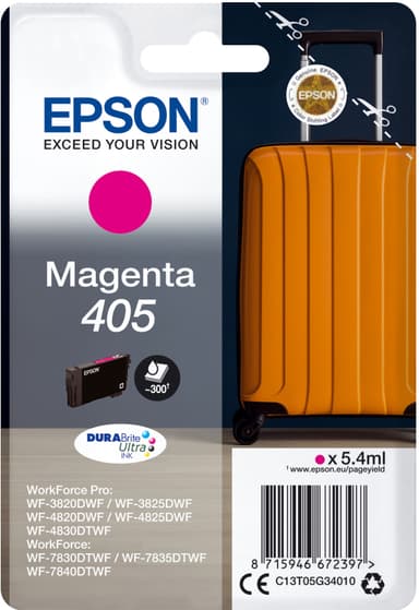 Epson 405 magenta blækpatron C13T05G34020