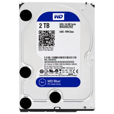 WD Desktop Blue 3,5" intern harddisk - 2 TB