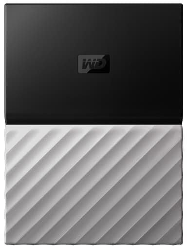 WD My Passport Ultra 1 TB bærbar HDD (sort/grå)