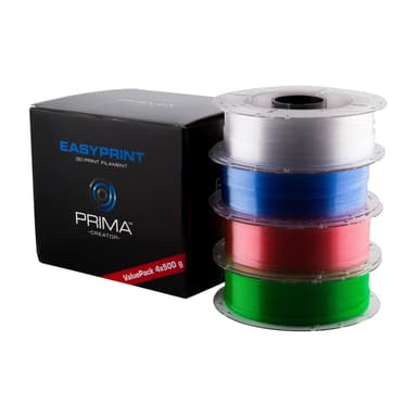 EasyPrint PETG Value Pack 1.75 mm 4x500g 4-farve