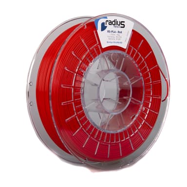 Radius PLA 1.75mm 2.3 kg - Red