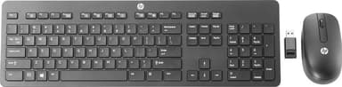 HP Slim trådløst tastatur- og mussesæt - dansk udgave