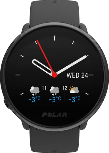 Polar Ignite 2 sportsur Exclusive Bundle (sort/pearl)
